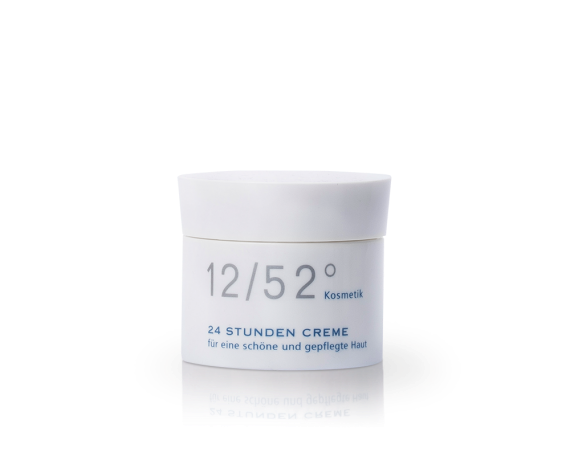 24 Stunden Creme der Pflegeserie 12/52° Kosmetik