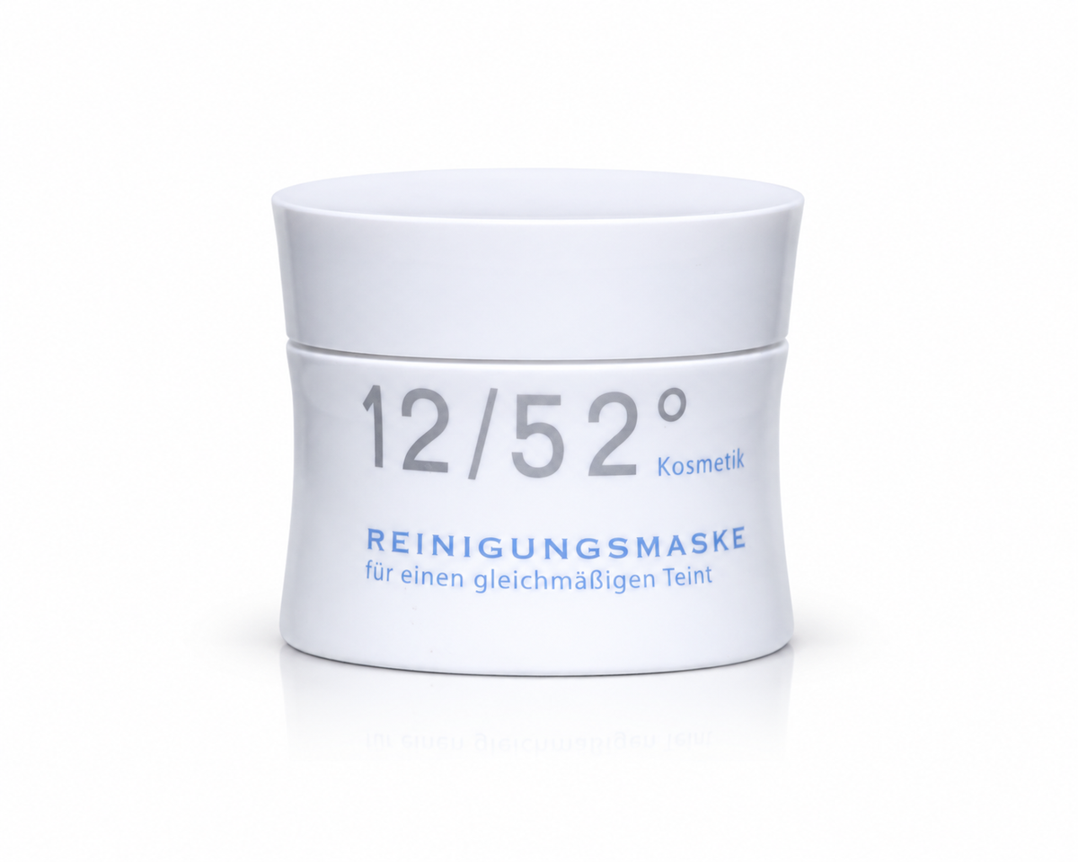 Reinigungsmaske der Pflegeserie 12/52° Kosmetik
